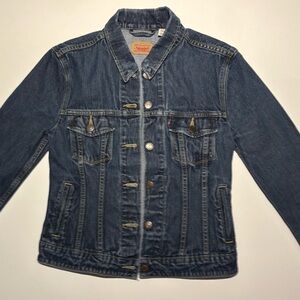 Ladies Levi's Dark Blue Denim Jacket